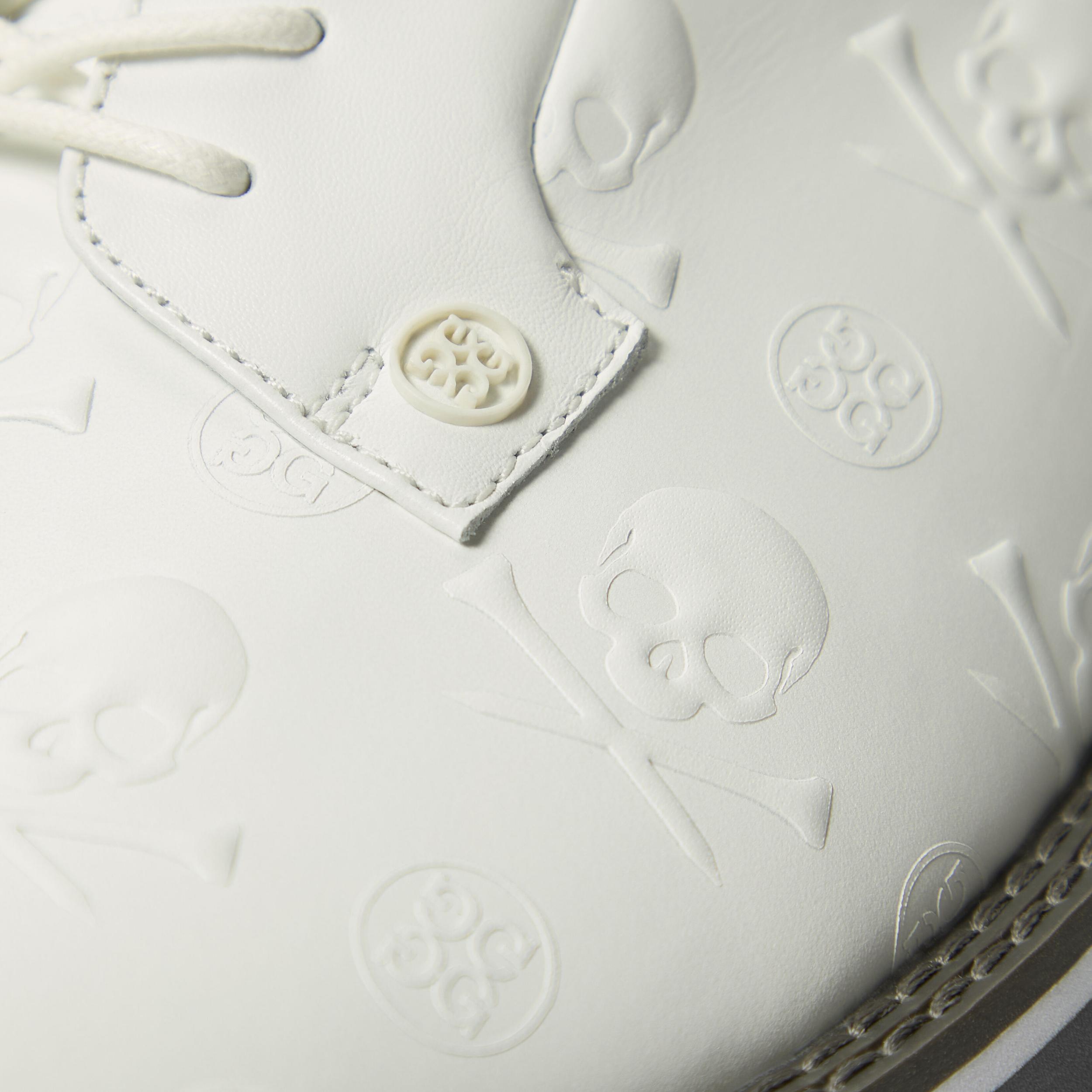 MEN'S GALLIVANTER EMBOSSED SKULL & TEES LEATHER GOLF SHOE Product Image