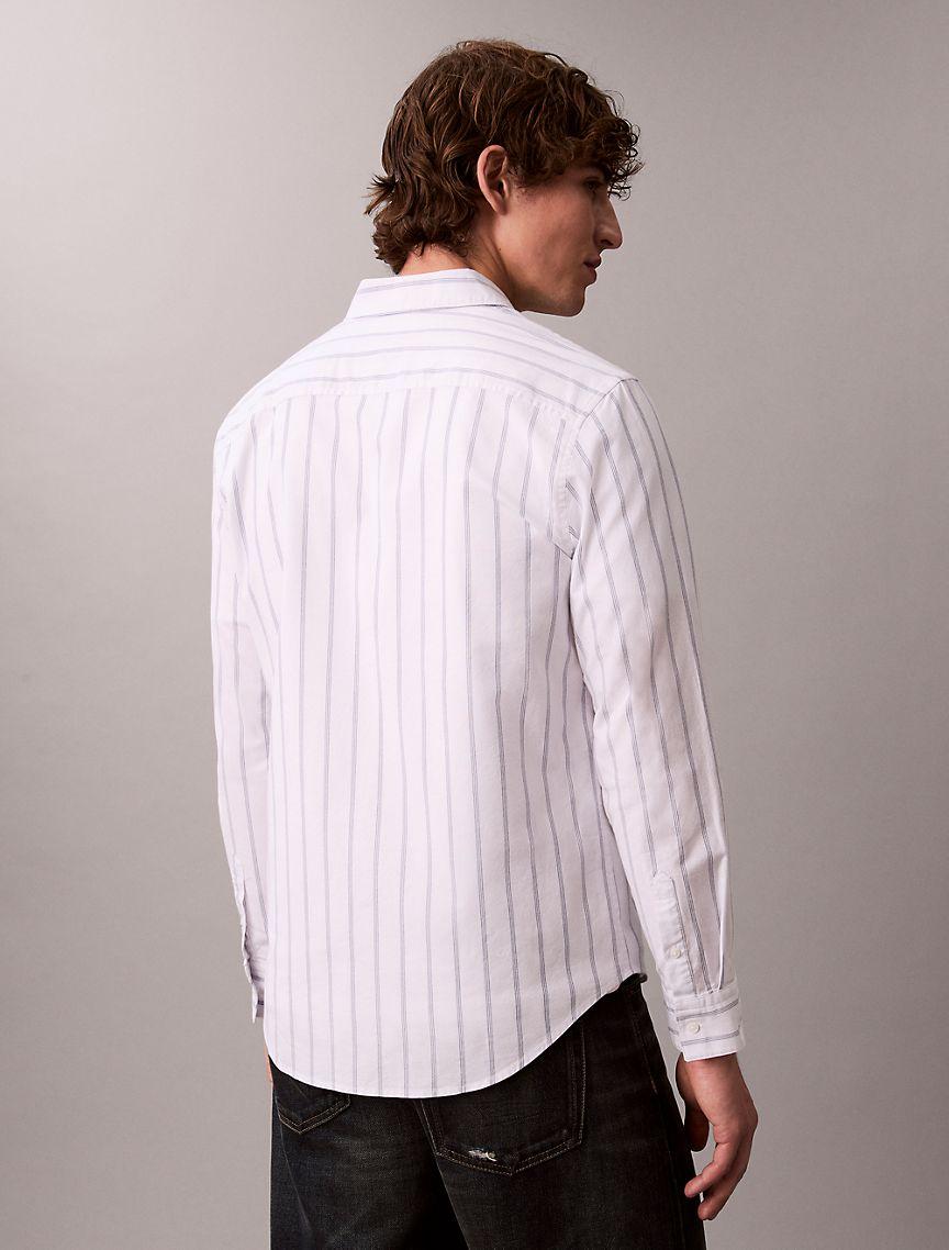 Striped Oxford Classic Button-Down Shirt Product Image