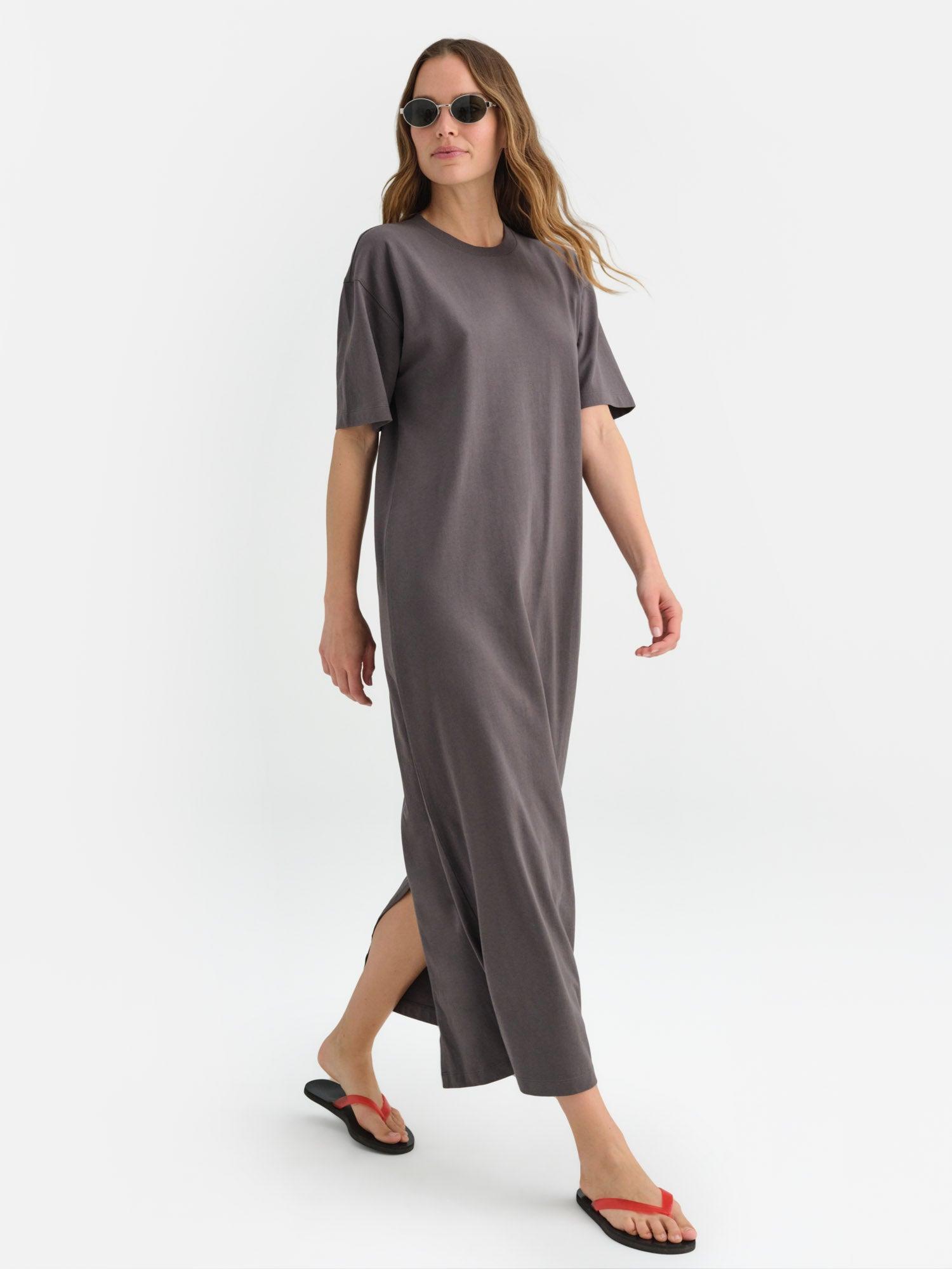 Organic Heavyweight Tee Dress Female Product Image
