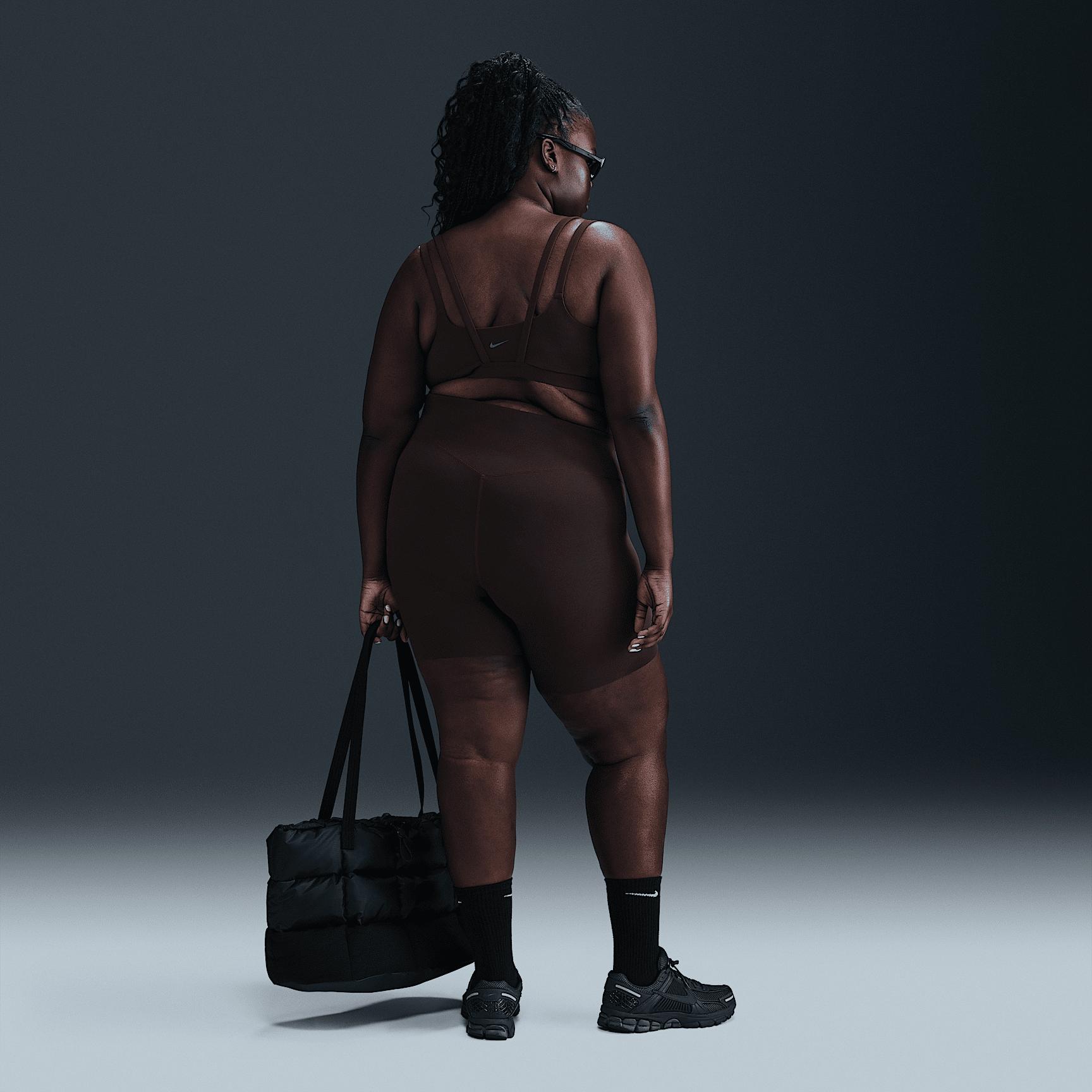 Nike Womens Zenvy Strappy Light-Support Padded Sports Bra (Plus Size) | DQ2810-237 Product Image