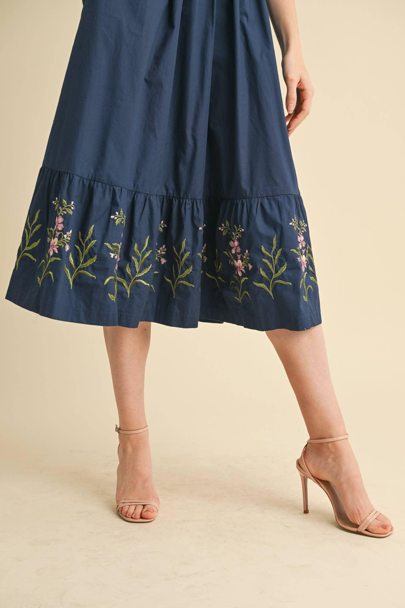 Cassia Embroidered Midi Product Image