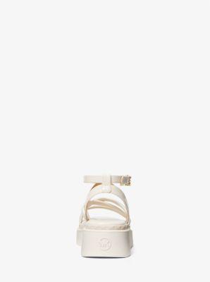 Issi Faux Patent Leather Flatform Sandal Product Image