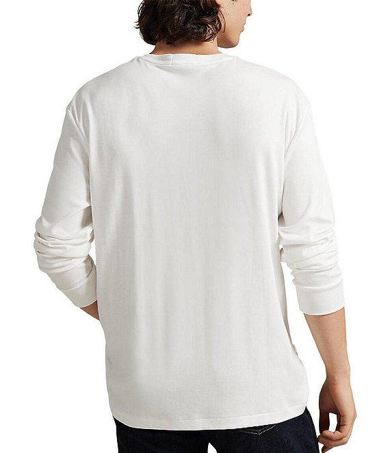 Polo Ralph Lauren Classic-Fit Soft Cotton Long Sleeve T-Shirt Product Image