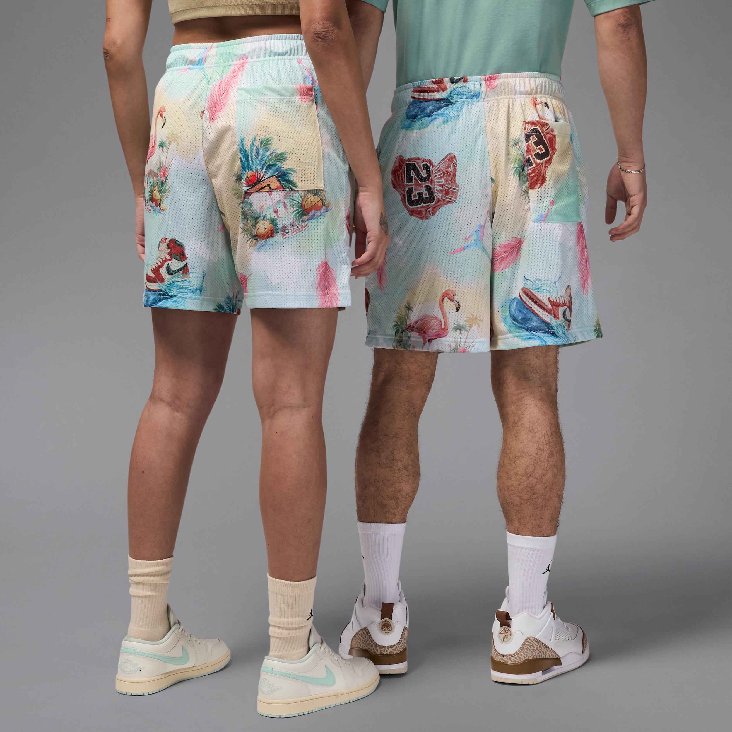 Mens Jordan Essentials Printed Mesh Shorts | IB3012-133 Product Image