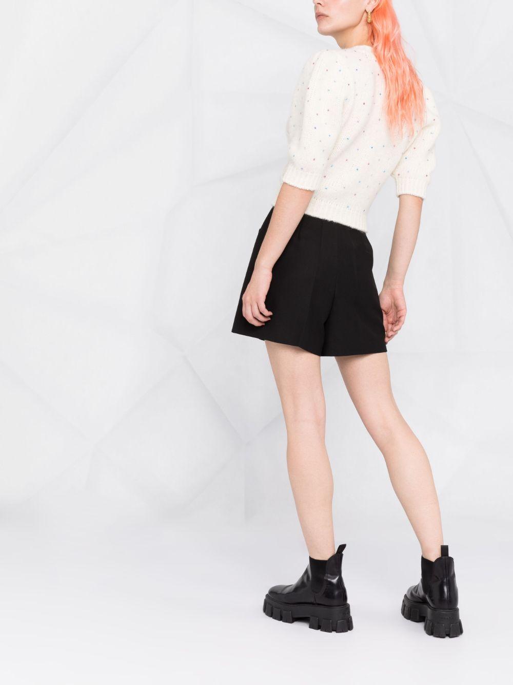 button-detail shorts Product Image