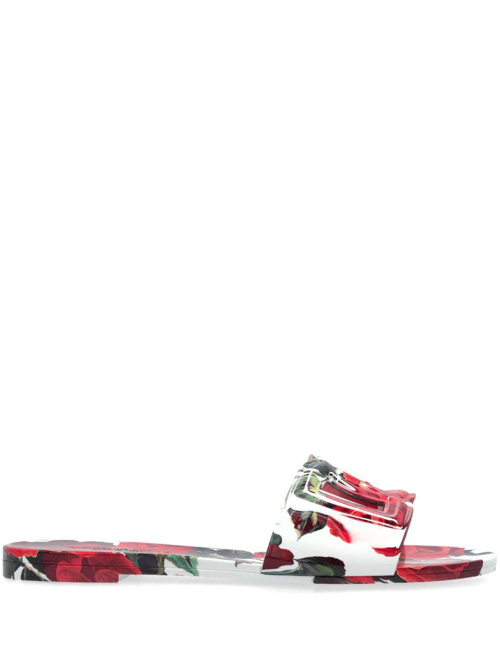 floral-print slides Product Image