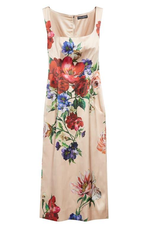 floral-print midi dress Product Image