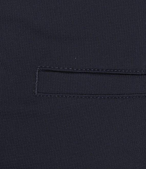 Roundtree & Yorke 9#double; Flat Front Performance Solid Texture Shorts Product Image