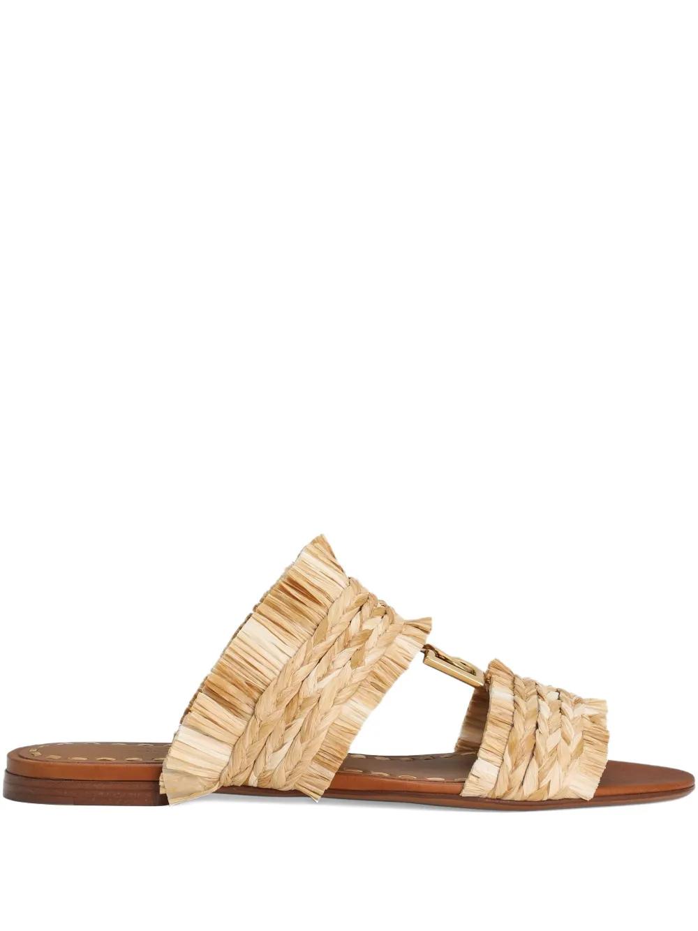 braided-strap sandals Product Image