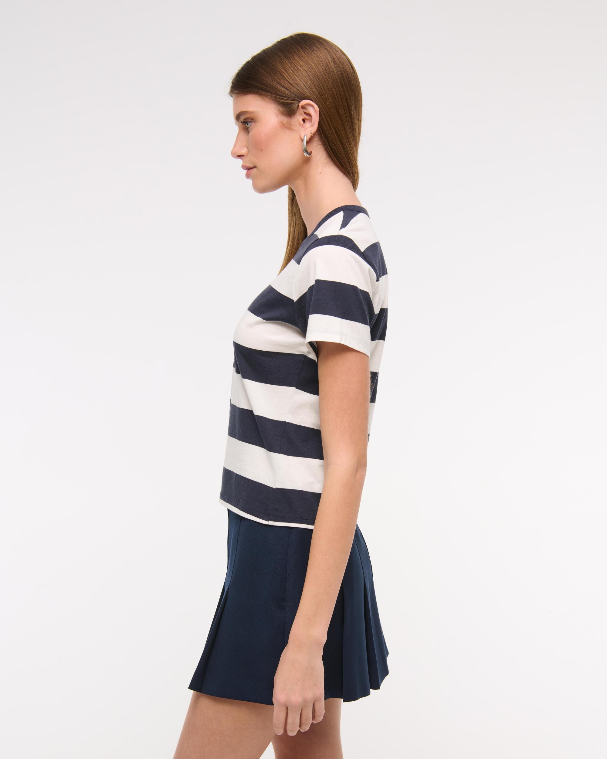 Essential Polished Body-Skimming Tee Product Image