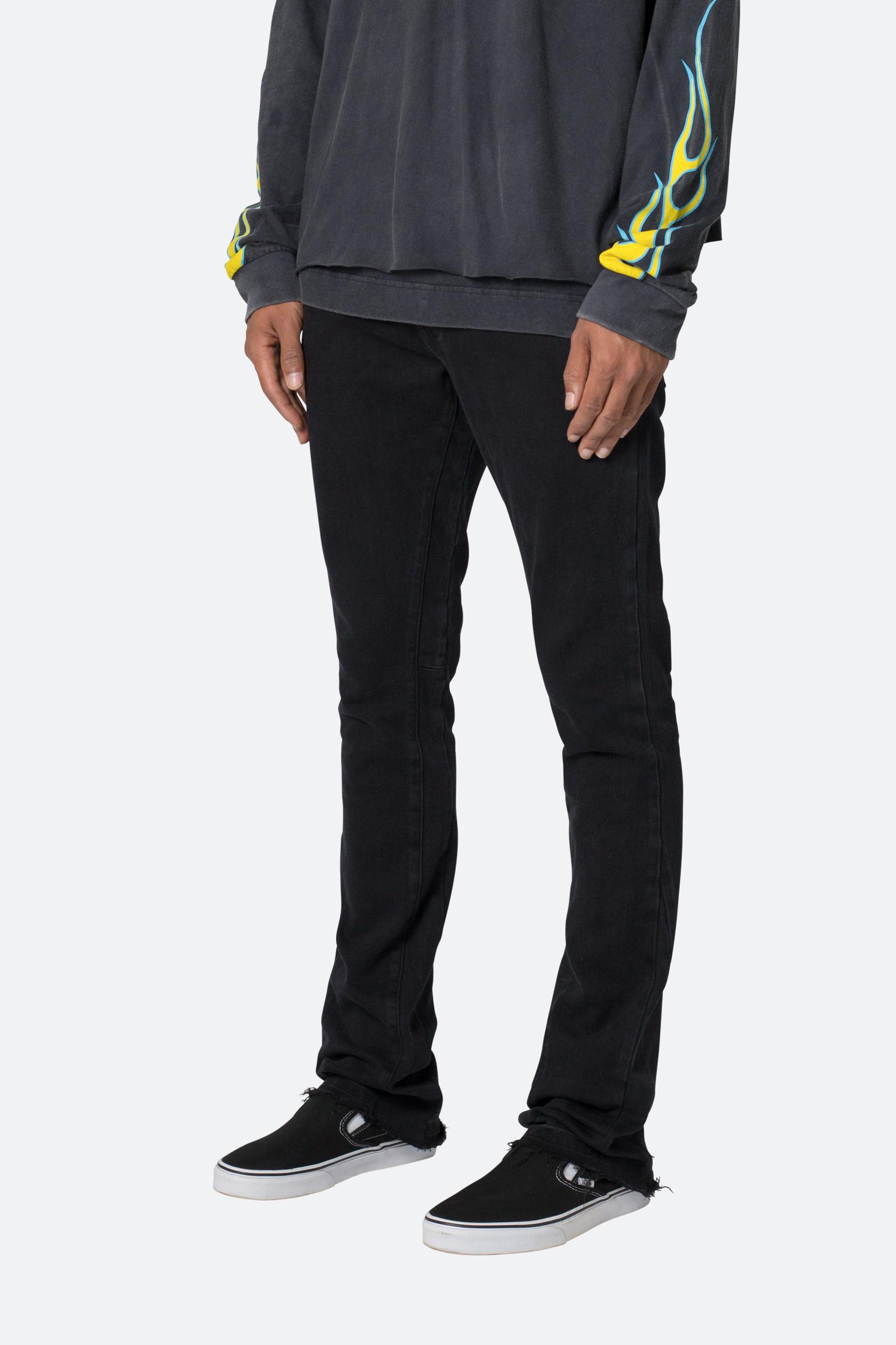 M524 Slim Stacked Denim - Black Product Image