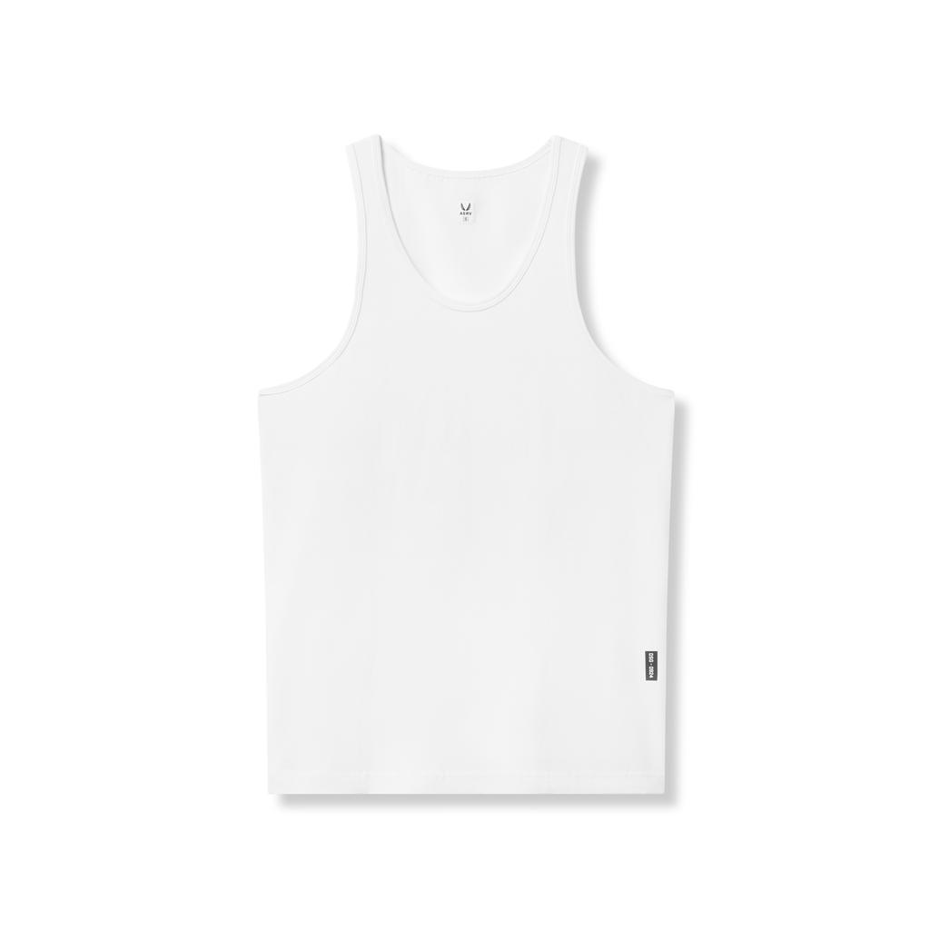 0924. Supima® Essential Slim Tank - White Product Image