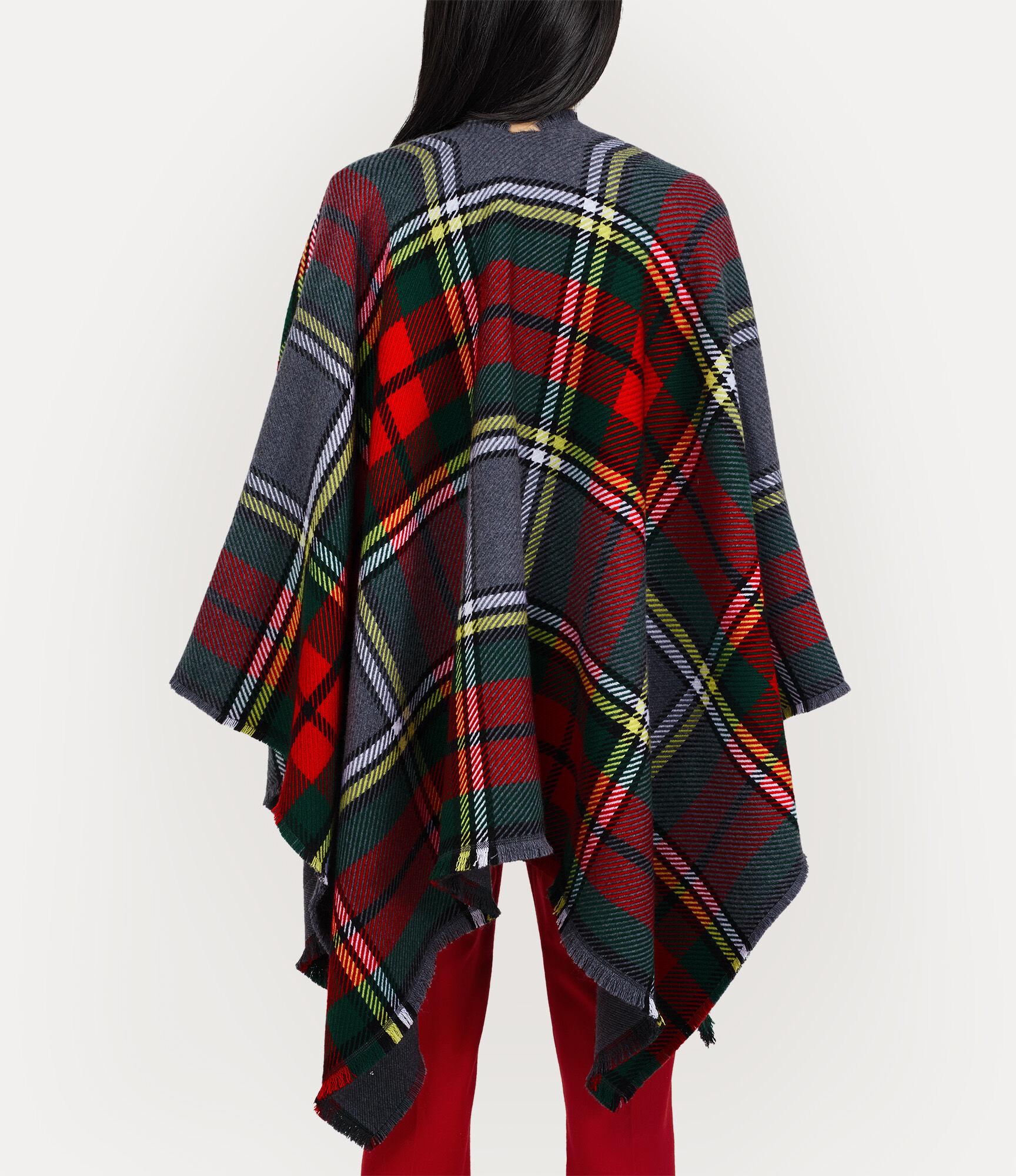 Tartan Poncho Product Image