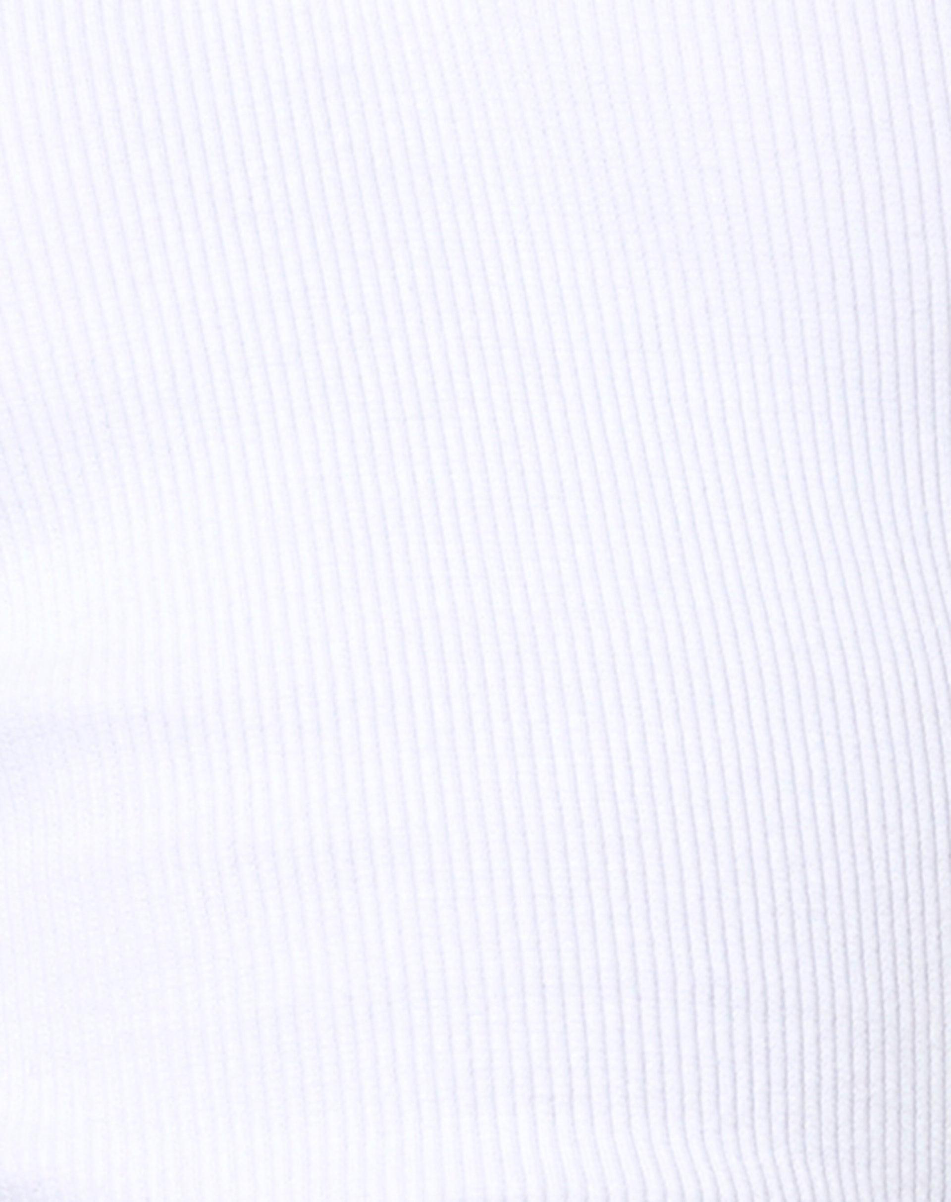 Zagh Top in Rib White Product Image