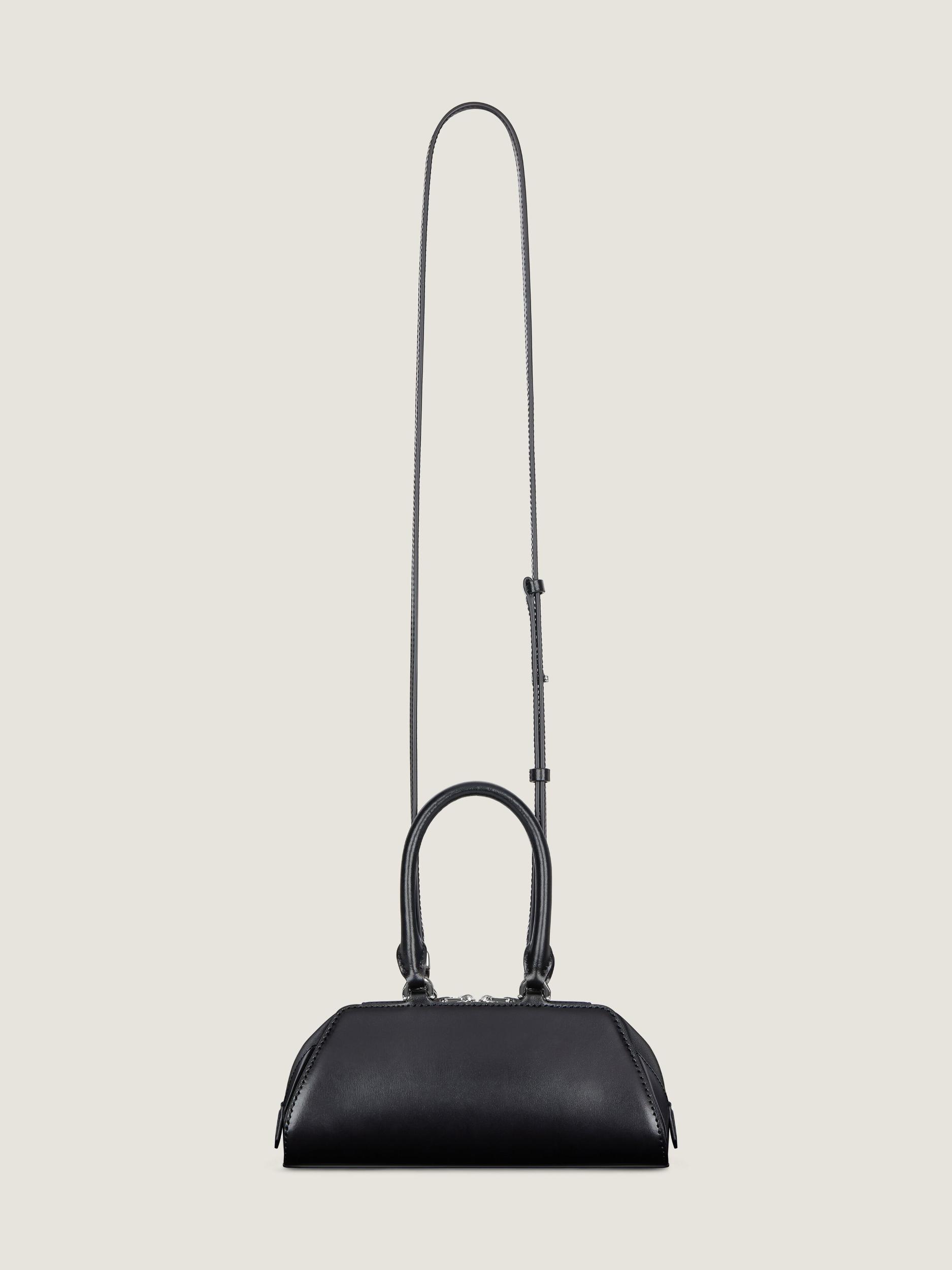 Mini Antigona East-West bag in Box leather Product Image