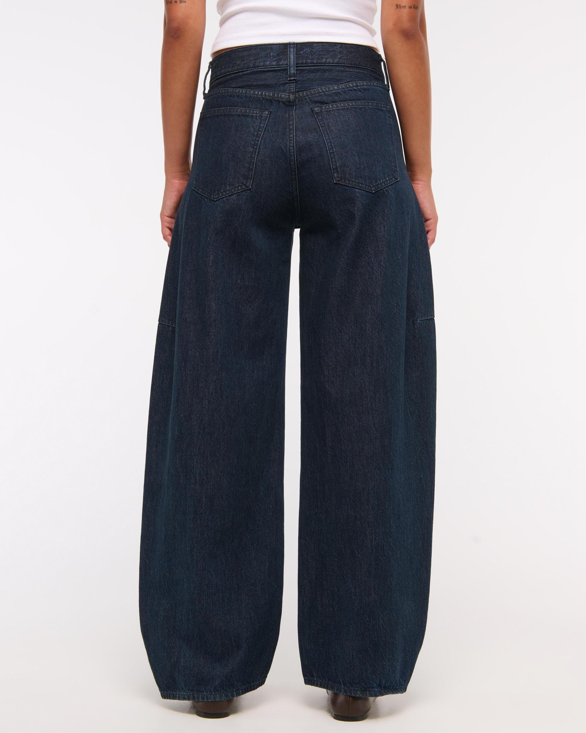 Mid Rise Ultra Barrel Jean Product Image