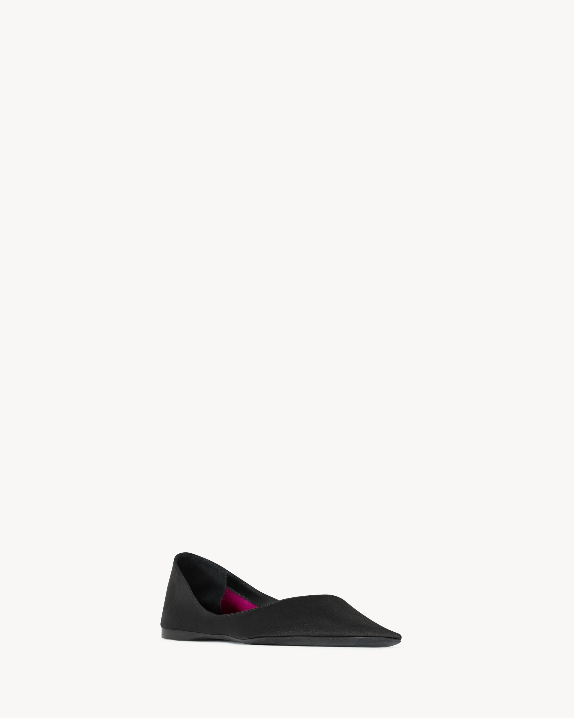 LOU ballerinas in satin crepe Product Image