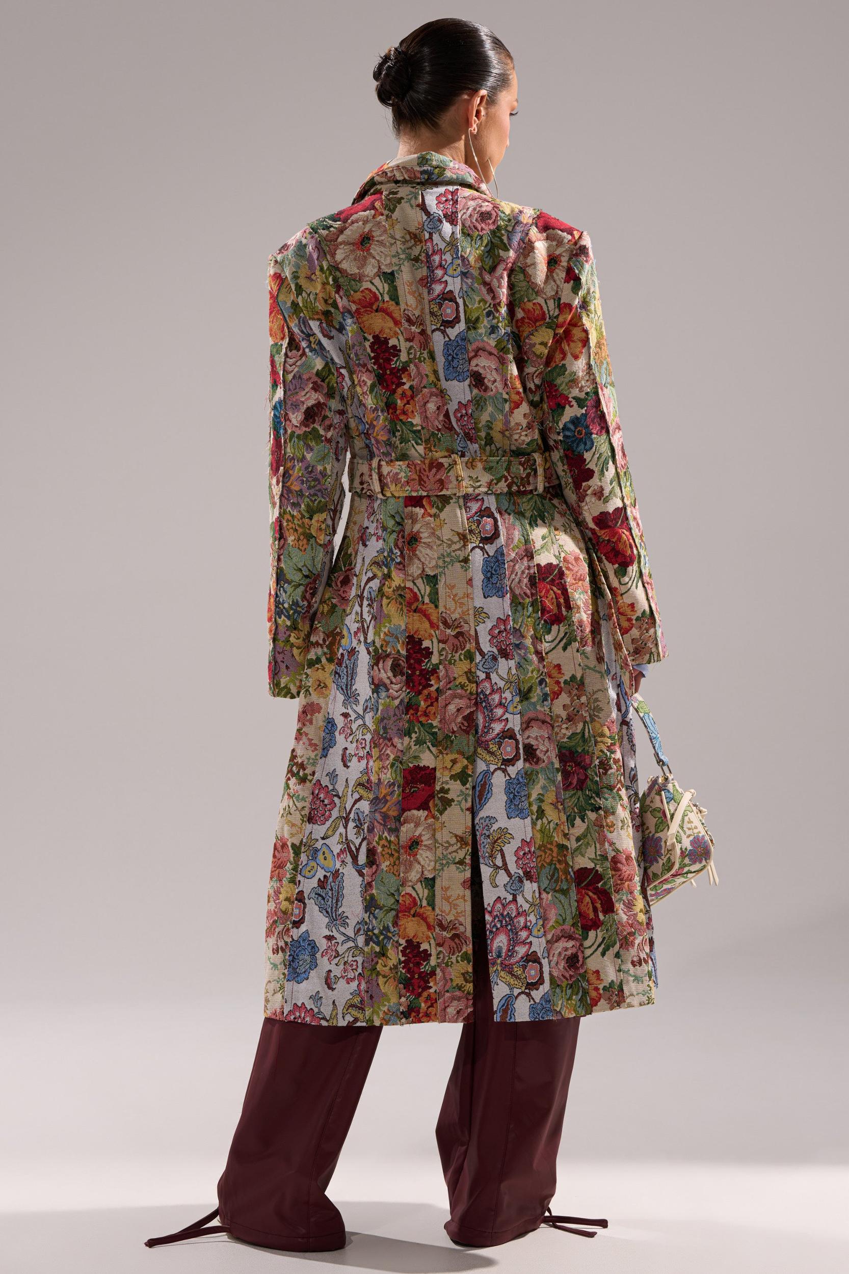 SUNDAY PATCHWORK TRENCH Product Image