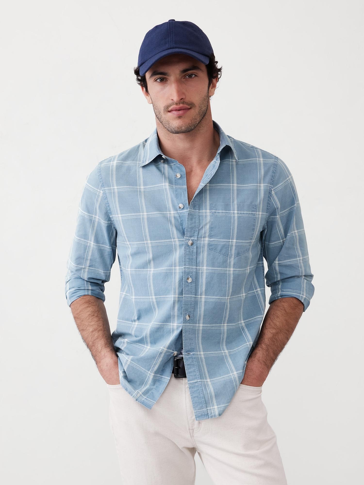 Slim Cotton Shirt Product Image