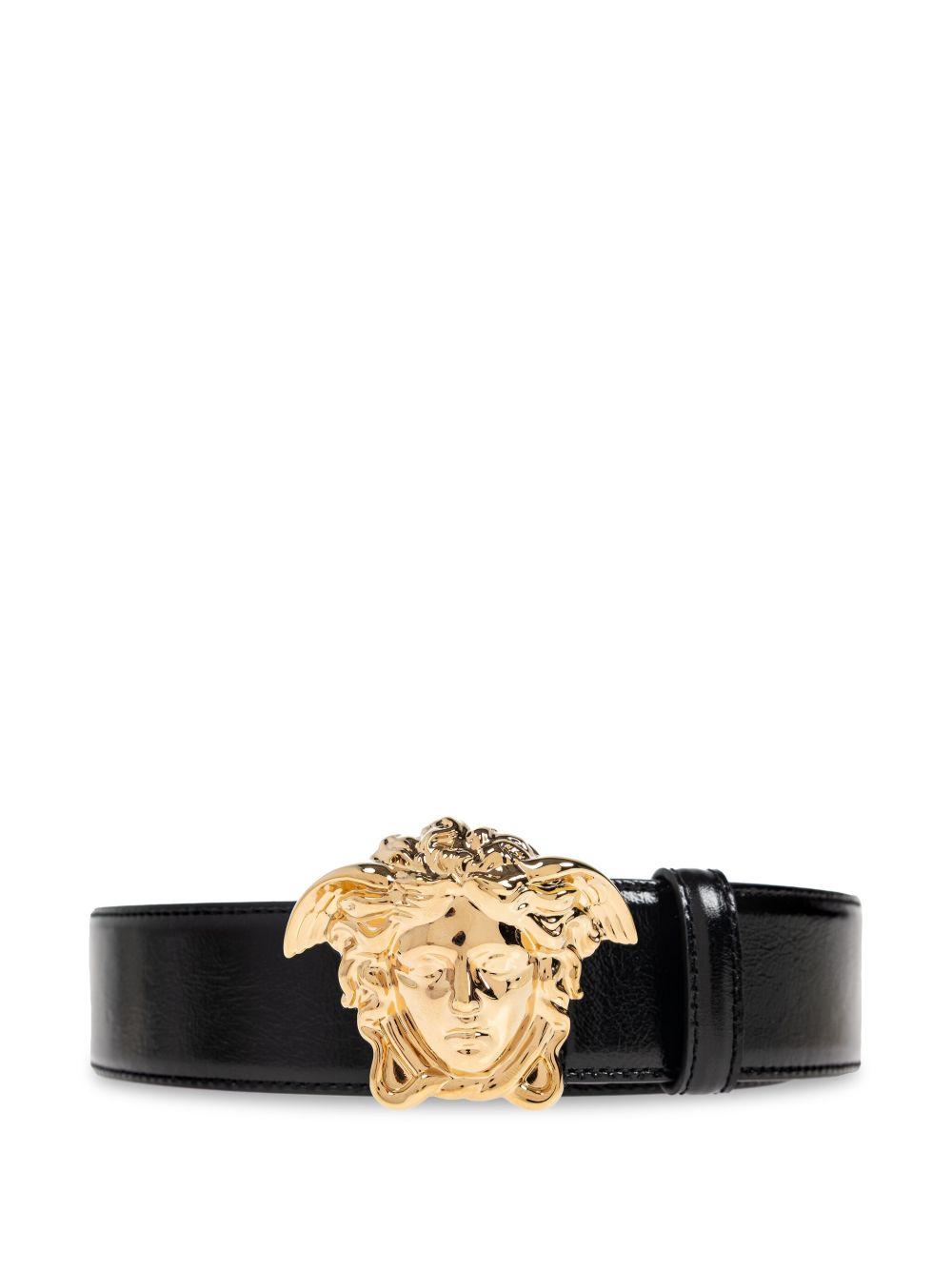 La Medusa leather belt Product Image
