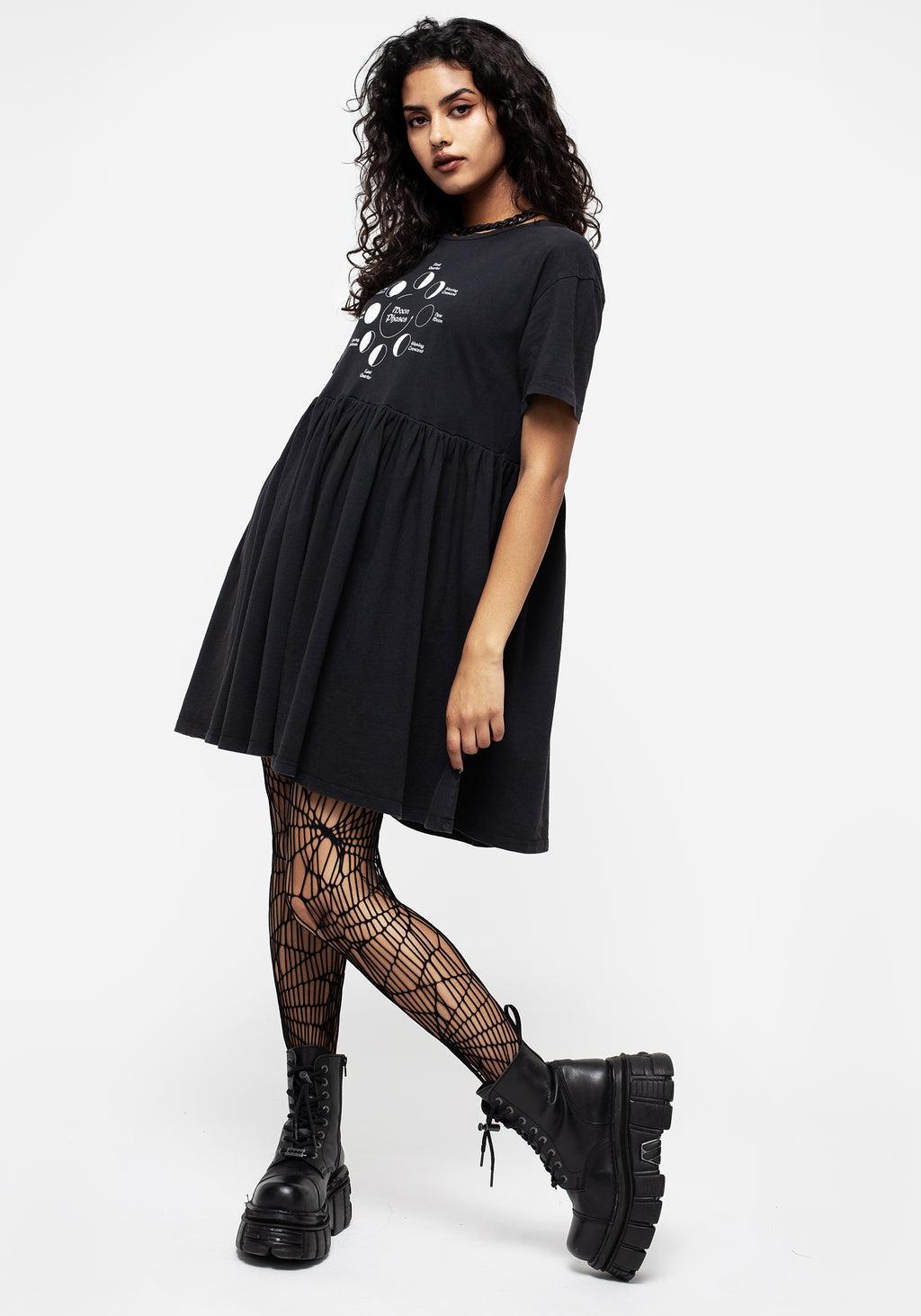 Phase Graphic Print Mini Skater Dress Product Image