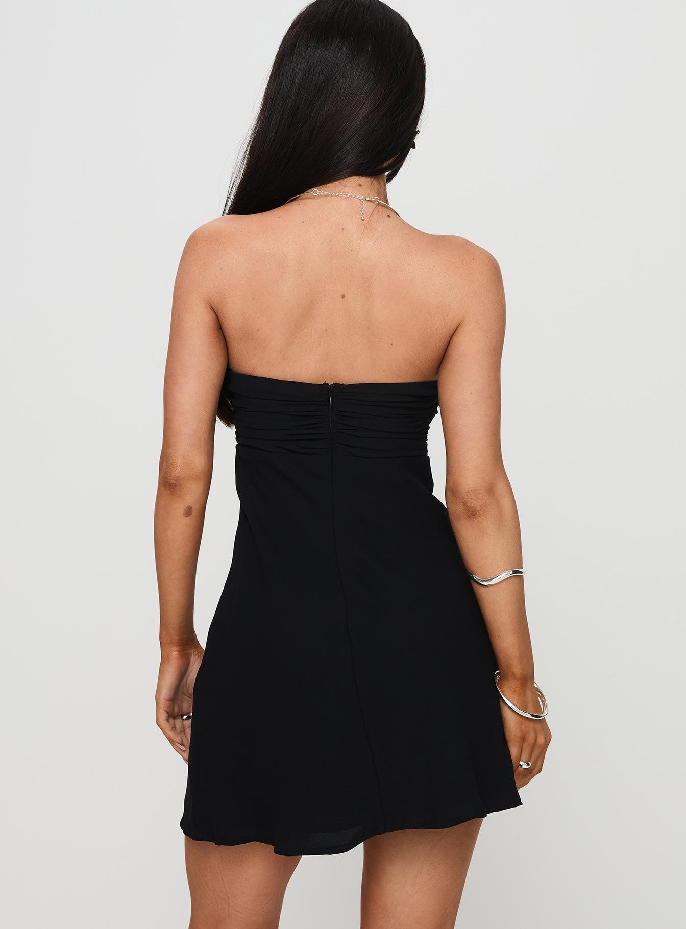 Cyprian Mini Dress Black Product Image