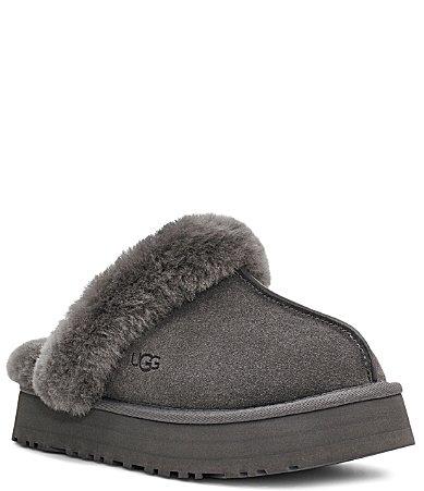 UGG Womens Disquette Sheepskin Slippers Product Image