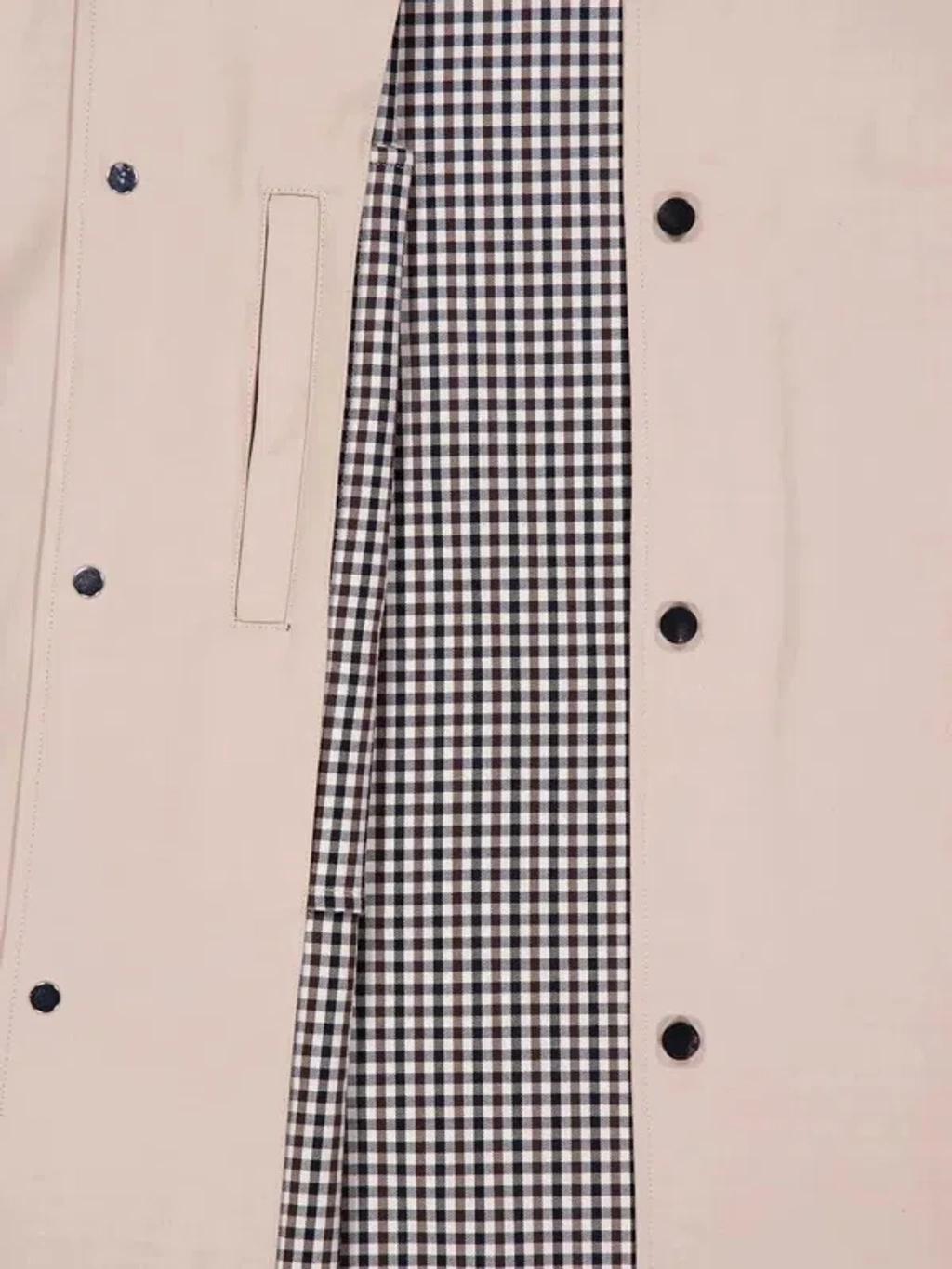 GIVENCHY Mens Beige Relaxed-fit Brand-patch Cotton-poplin Jacket Xl In Pink Product Image