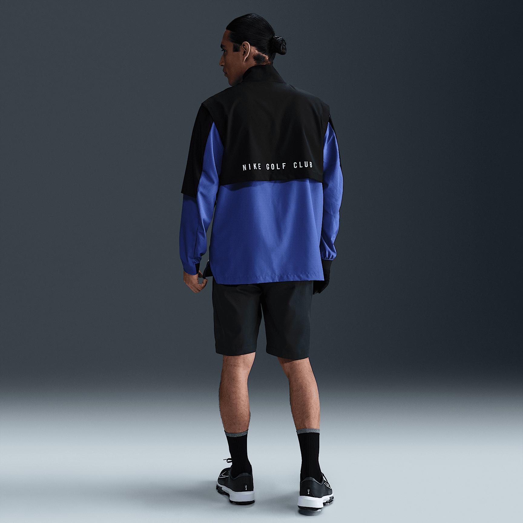 Nike Mens Golf Club Dri-FIT 1/2-Zip Golf Jacket | FQ1155-490 Product Image