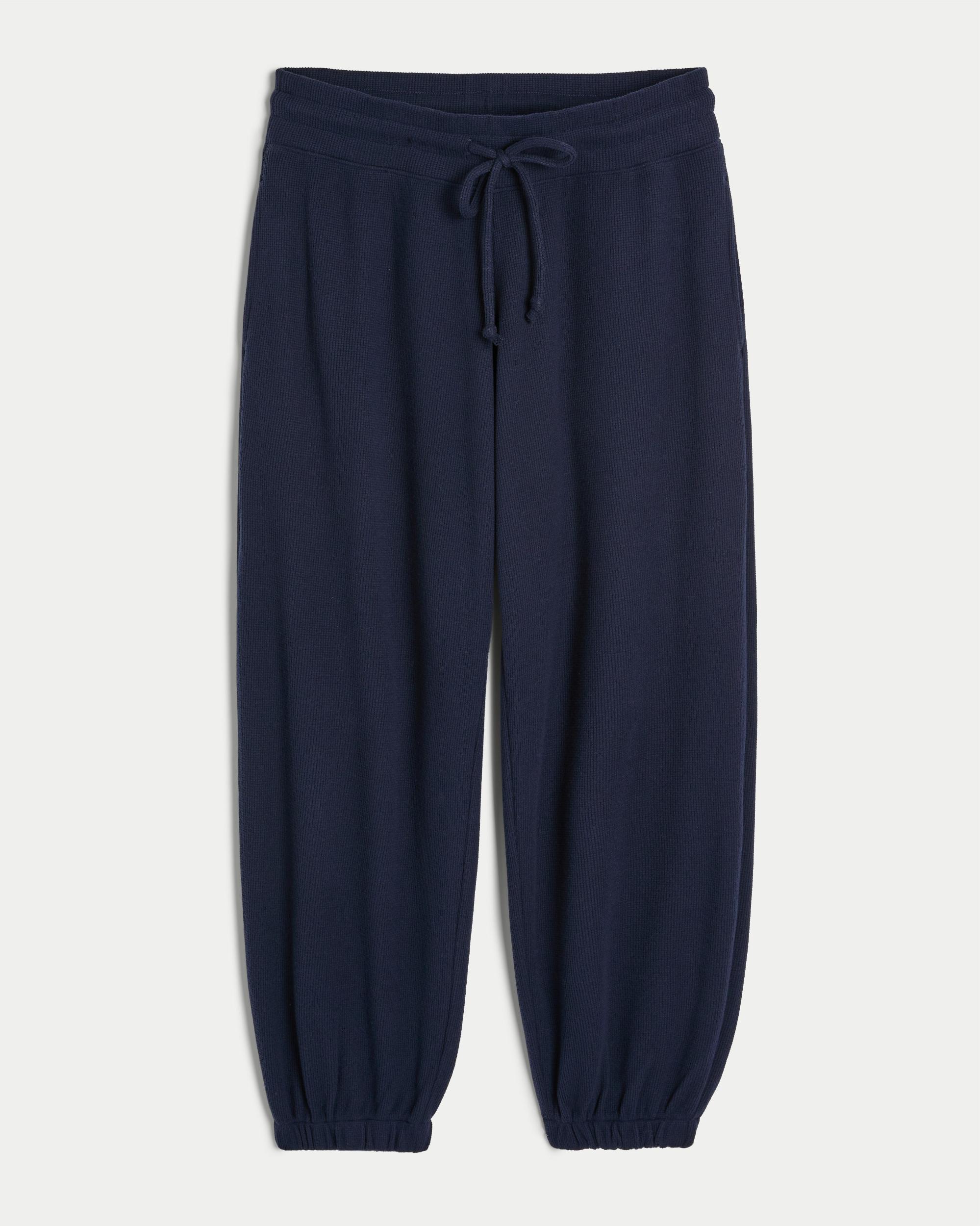 Gilly Hicks Relaxed Waffle Joggers Product Image