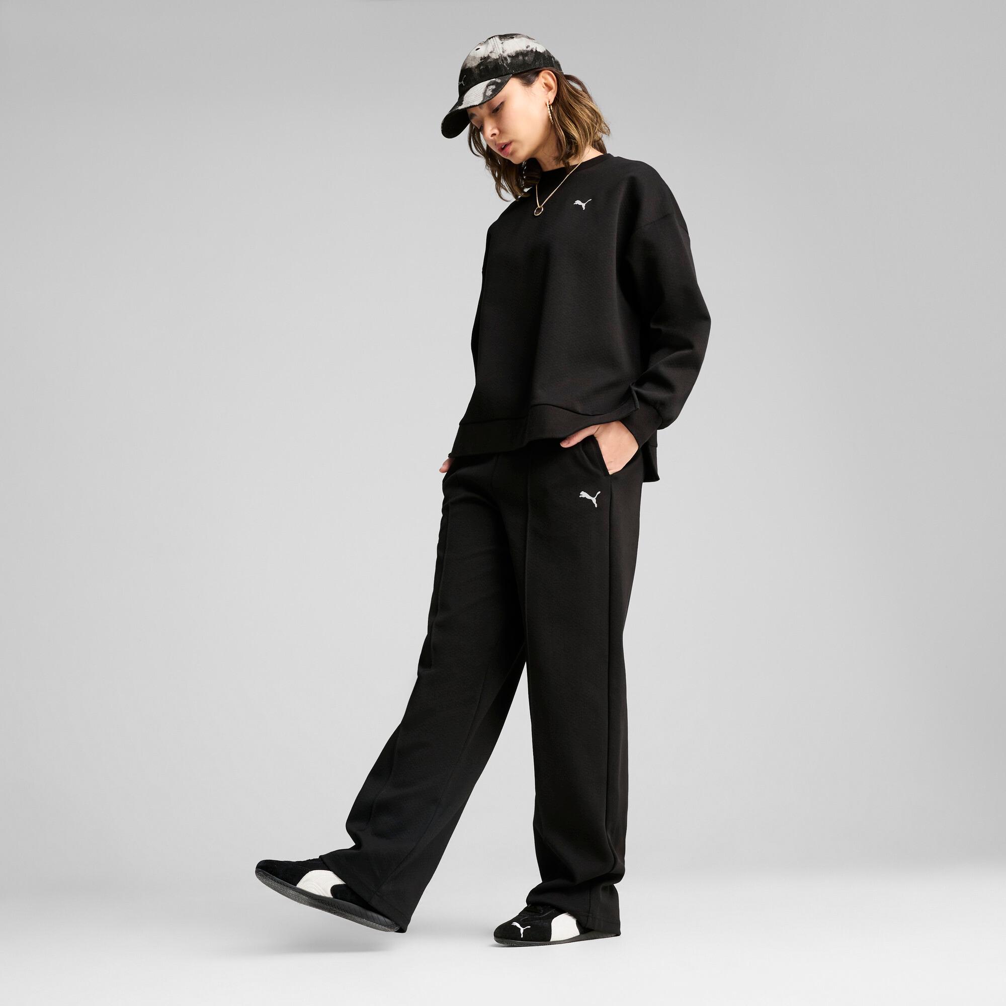 Wardrobe Essentials Women's Oversized Crew Sweatshirt Product Image