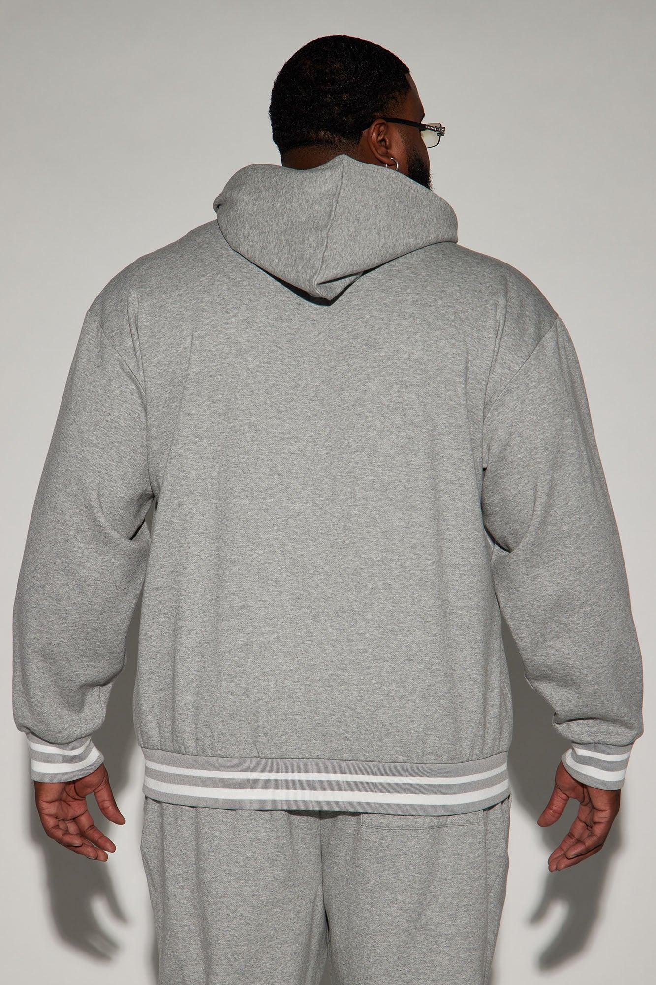 Melrose Hoodie - Heather Grey Product Image