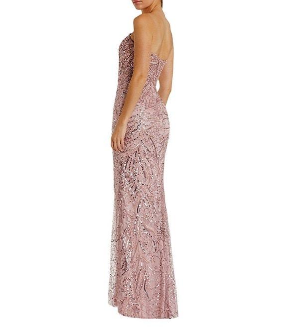 Mac Duggal Embellished Sweetheart Neck Strapless Sleeveless Gown Product Image
