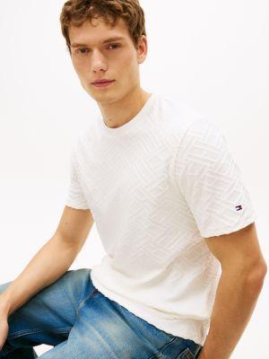 Allover Flag Logo Jacquard T-Shirt Product Image