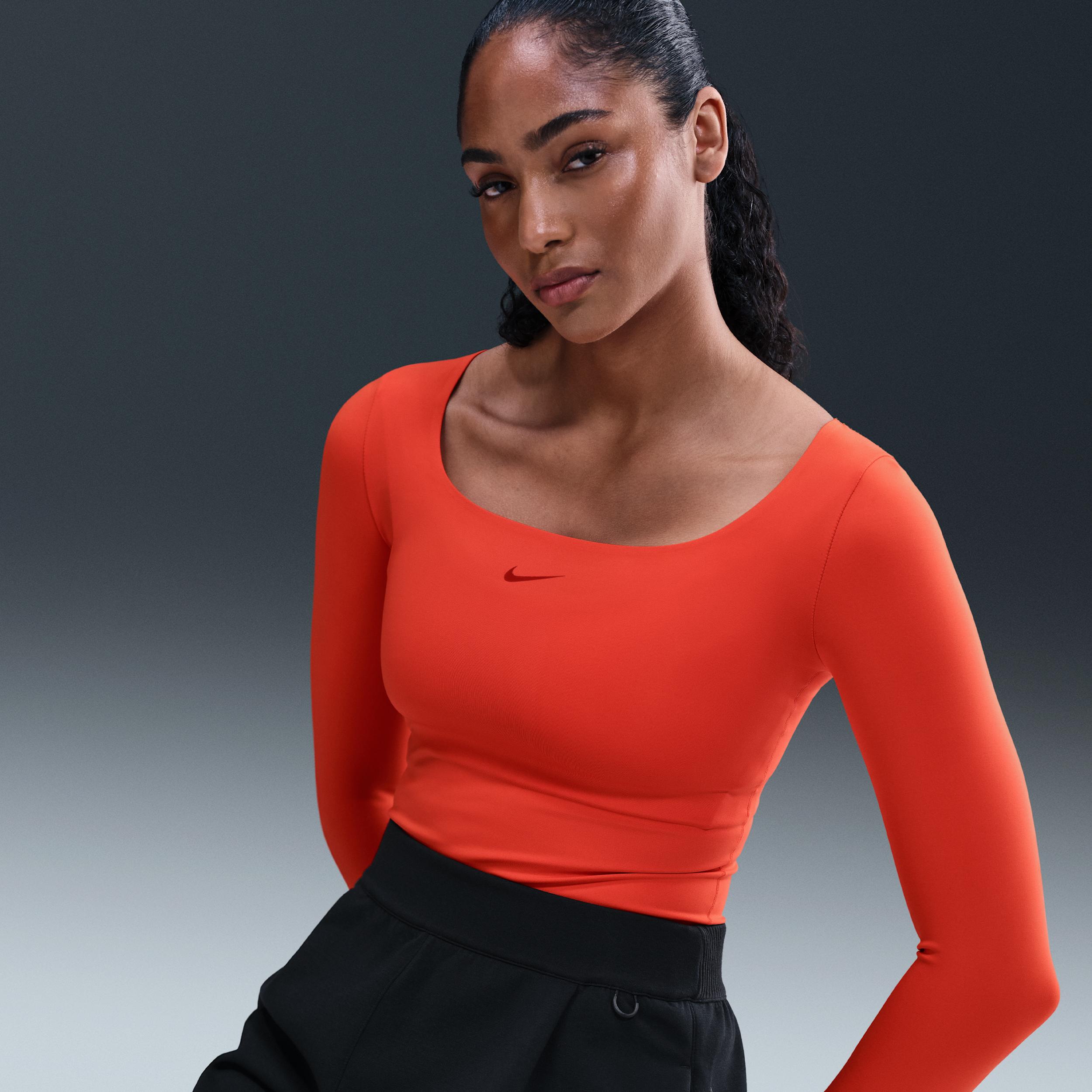 Nike Form Women's Long-Sleeve Bodysuit Product Image