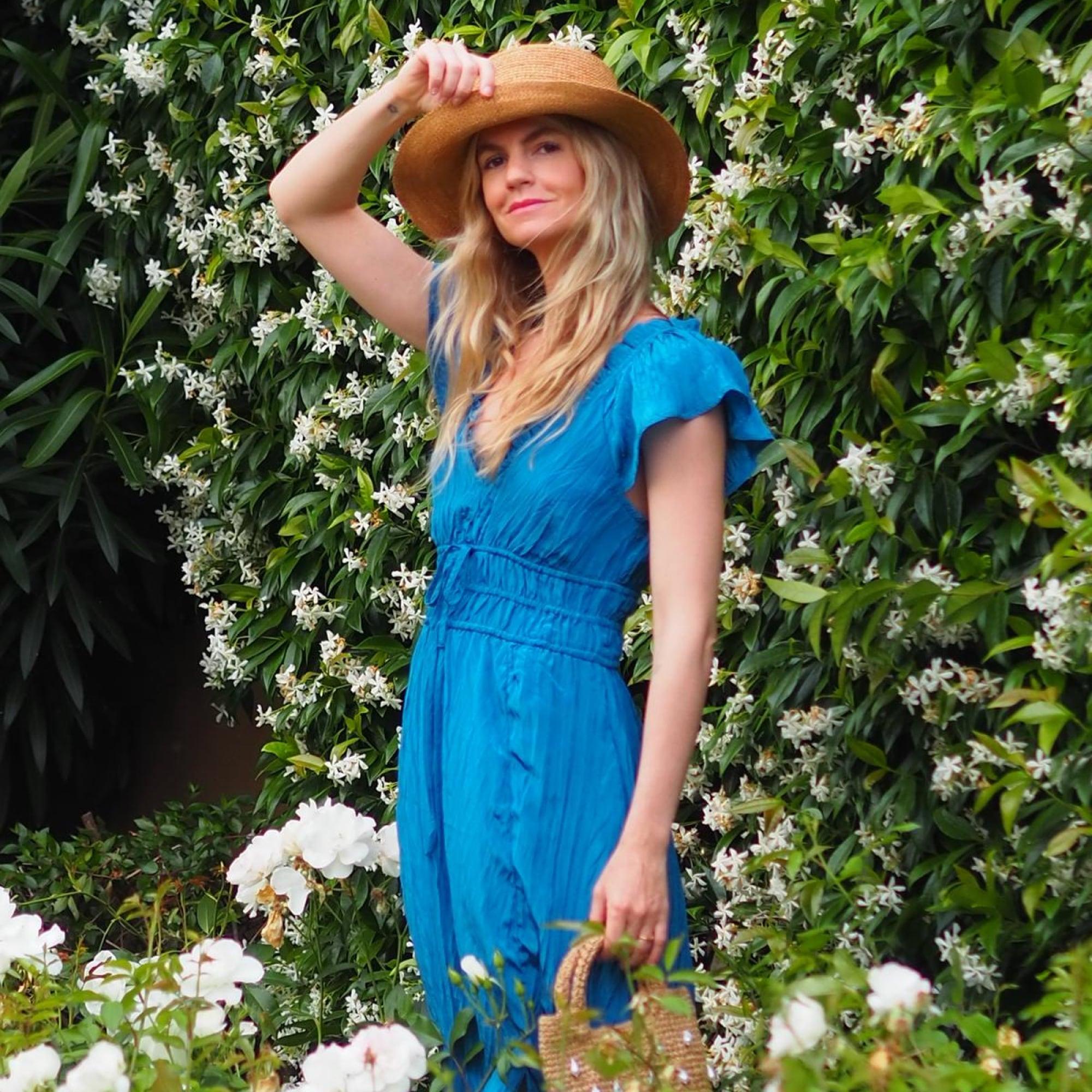 Palermo dress in viscose-blend crinkle Product Image