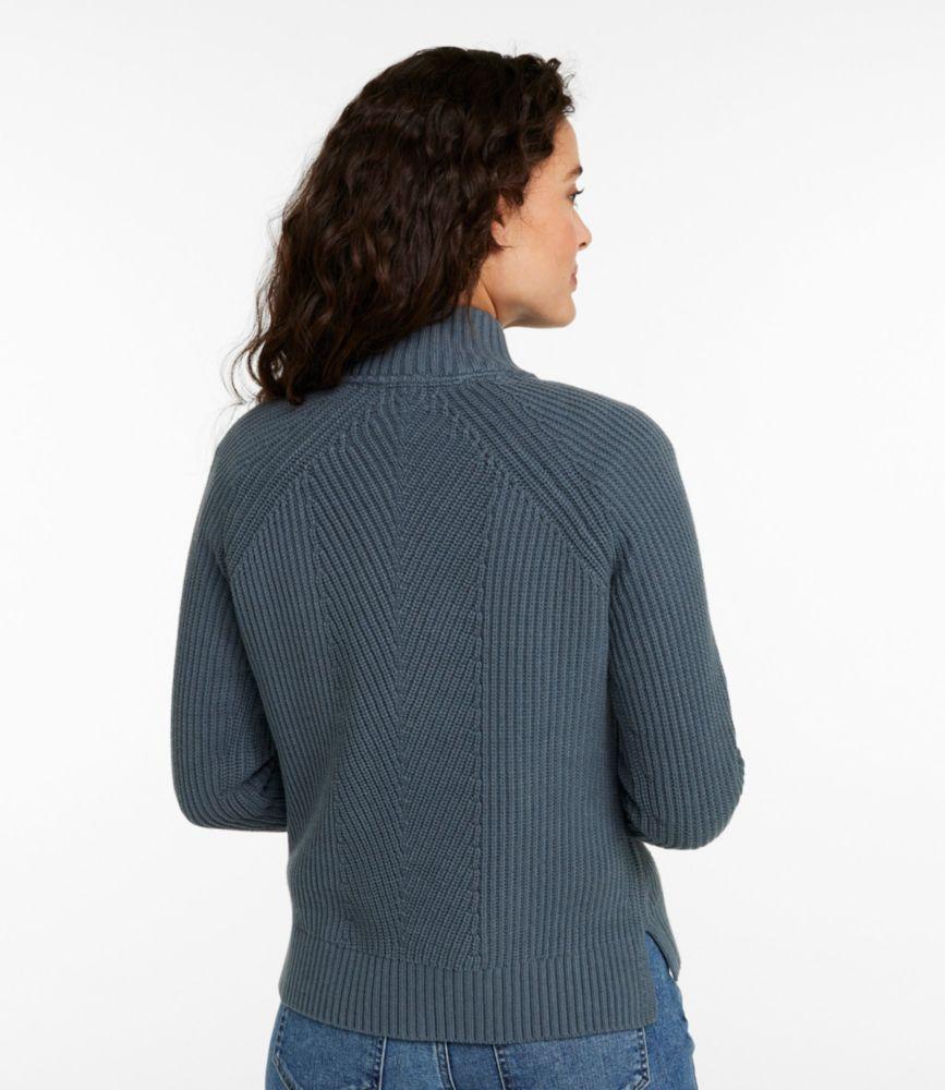 Women's Mariner Shaker Sweater, Quarter-Zip Product Image
