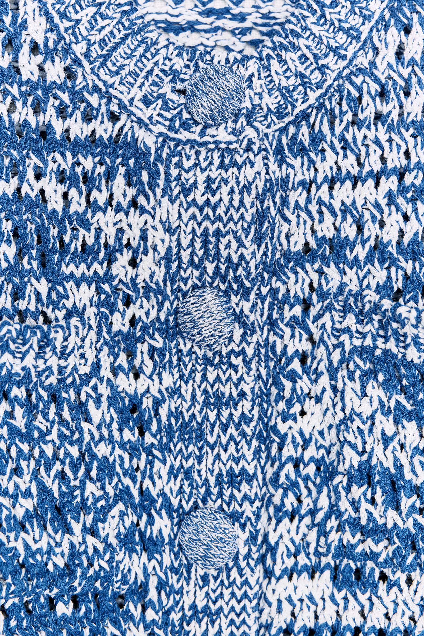 CARDIGAN WITH THREE-QUARTER SLEEVES Product Image