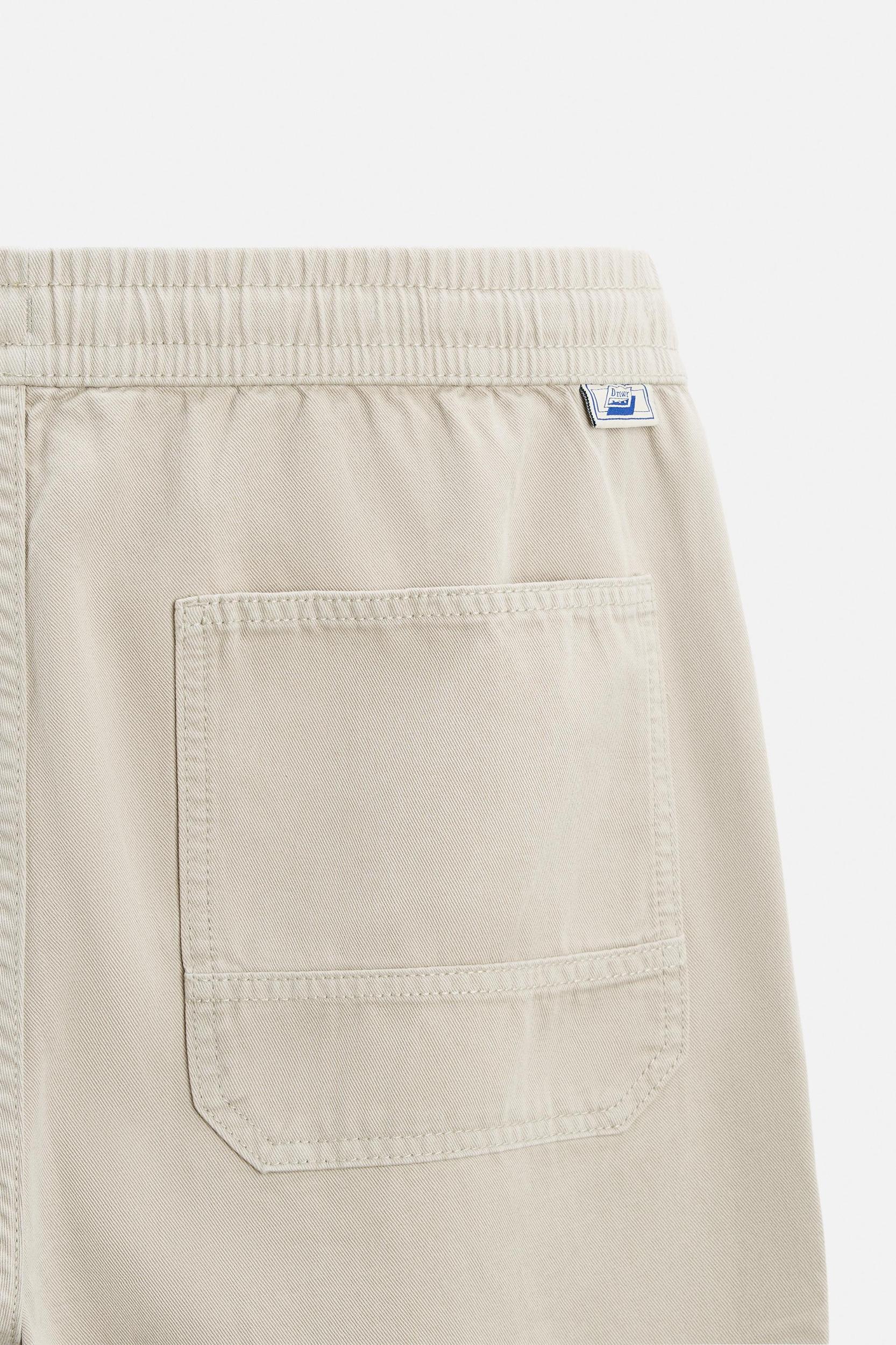 WASHED JOGGER WAIST PANTS Product Image