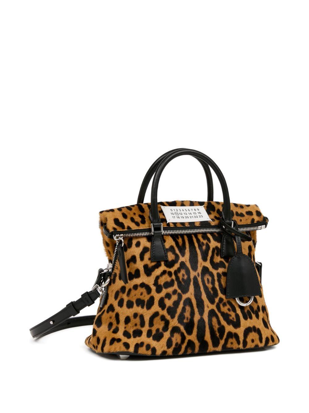 5AC leopard calf-hair mini bag Product Image