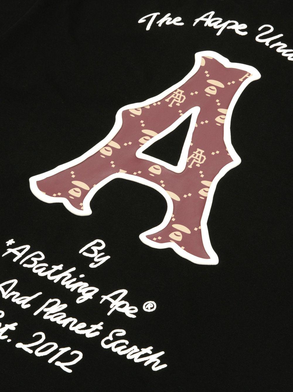 text-print T-shirt  Product Image