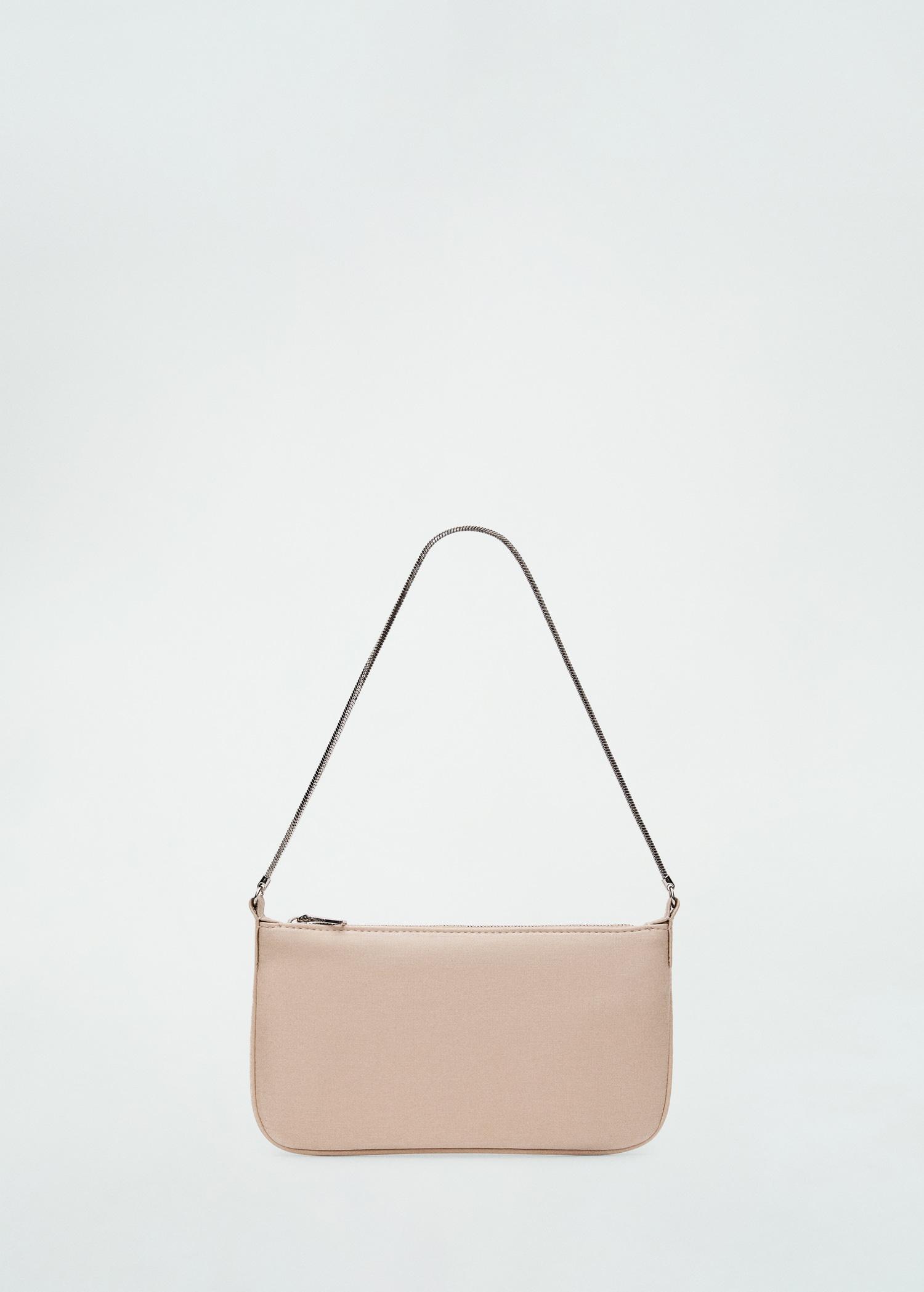 Shiny finish chain bag - Women | MANGO USA Product Image