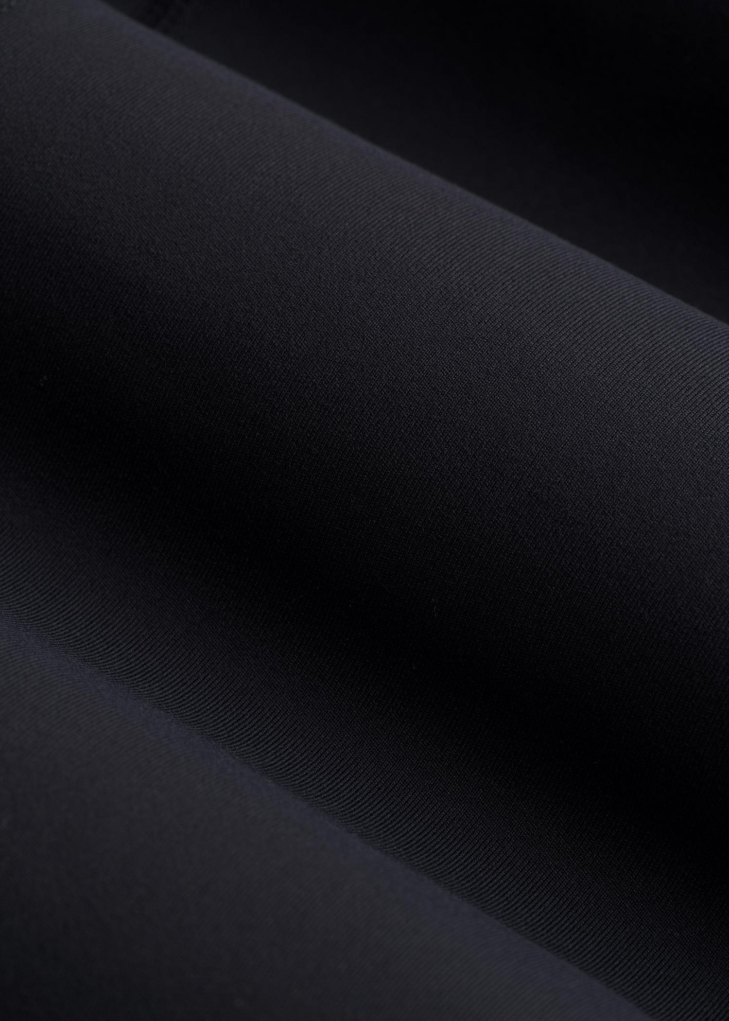 Long Sleeve UPF 50 One Piece Swimsuit for Tall Women in Black Product Image