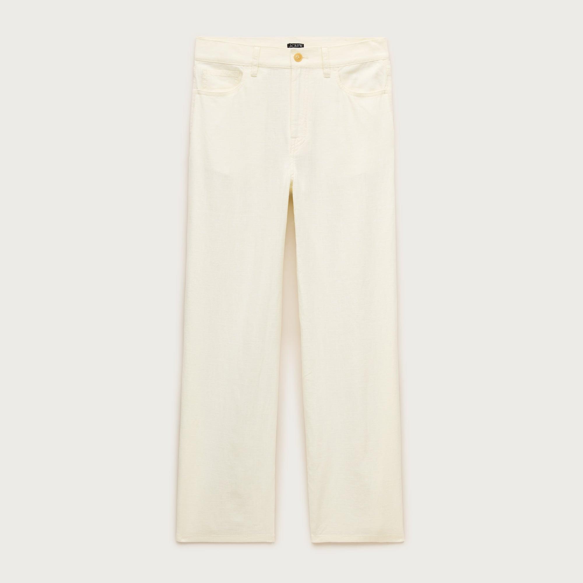 Five-pocket pant in linen blend Product Image