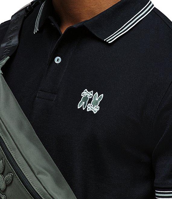 Psycho Bunny Archive Neon Bunny Short Sleeve Polo Shirt Product Image