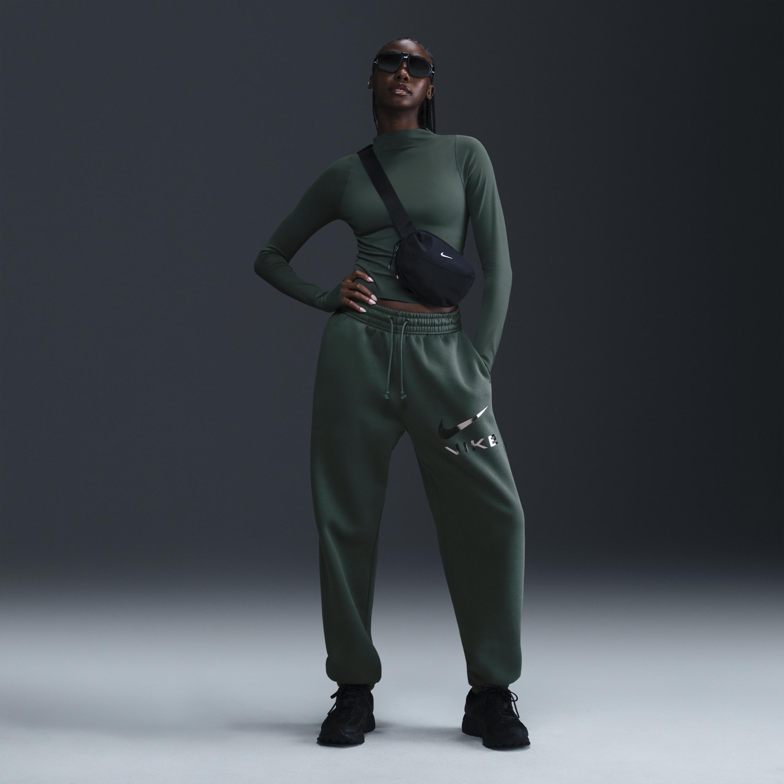 Nike Sportswear Phoenix Fleece Women's High-Waisted Oversized Pants Product Image