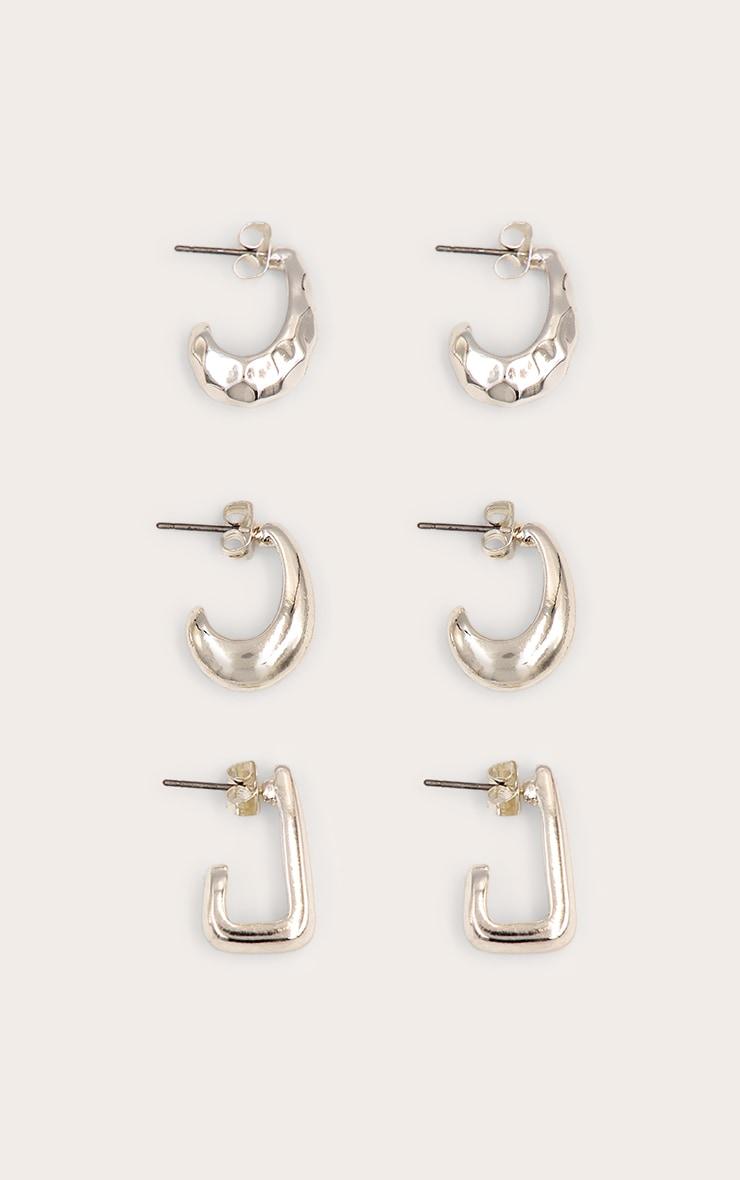  Silver Tear Drop Multi-pack Earring Product Image