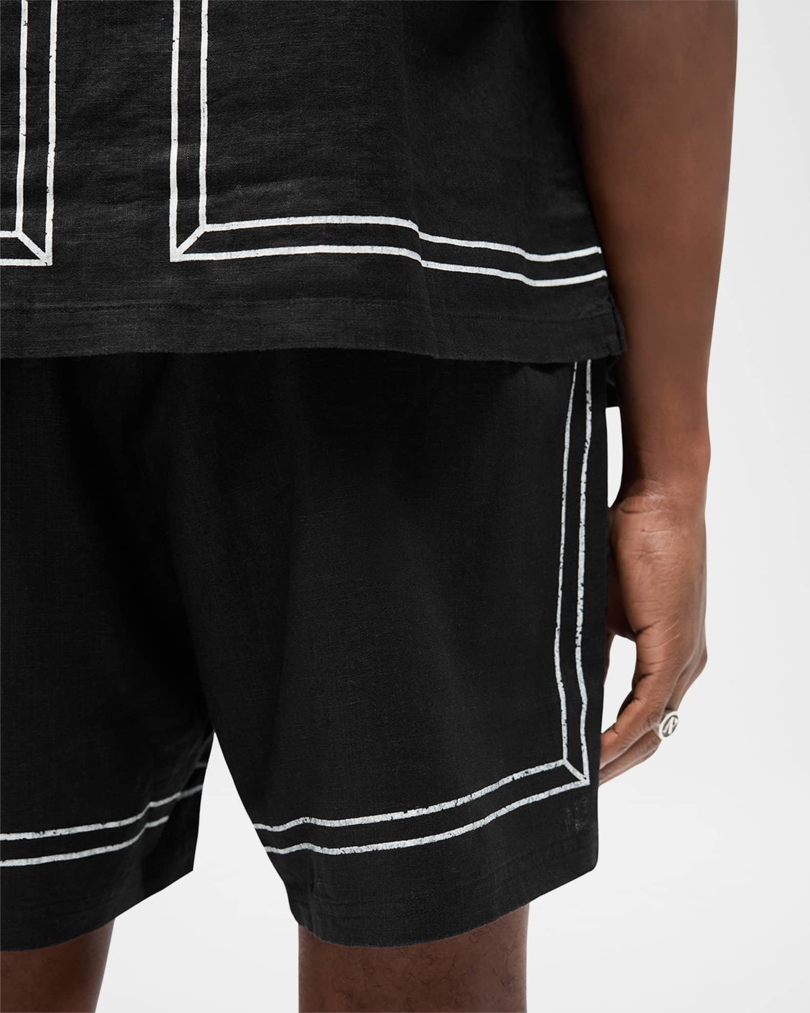 Men's Border Pull-On Shorts Product Image