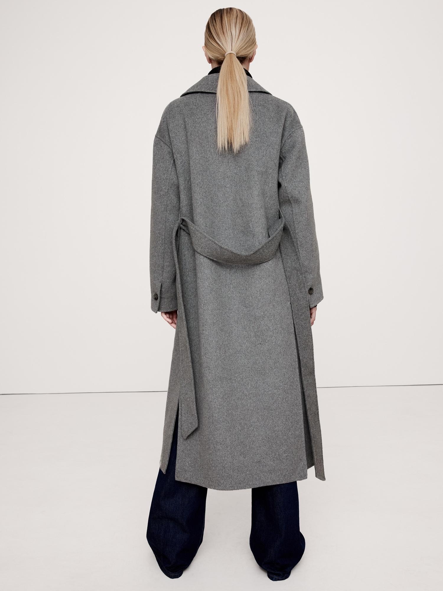 Double-Faced Wrap Coat Product Image