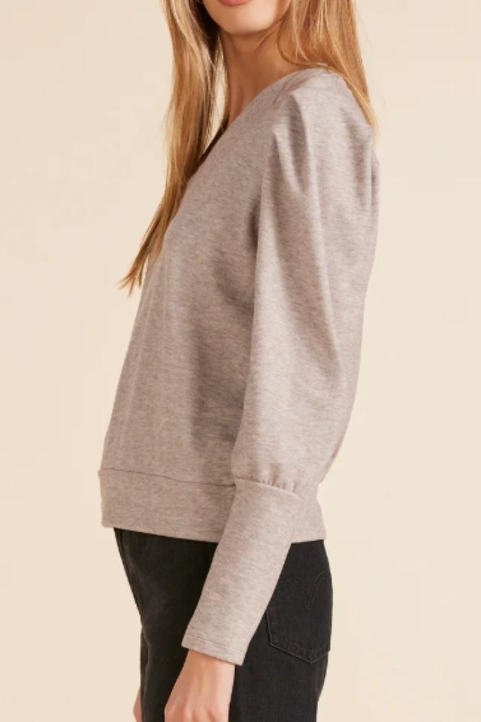 V-Neck Sweatshirt Product Image